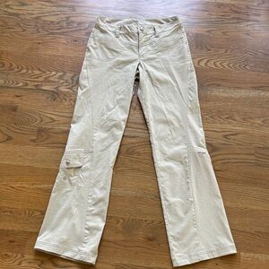 Athleta Neutral Beige Wide-Leg Pants 🍕🍕